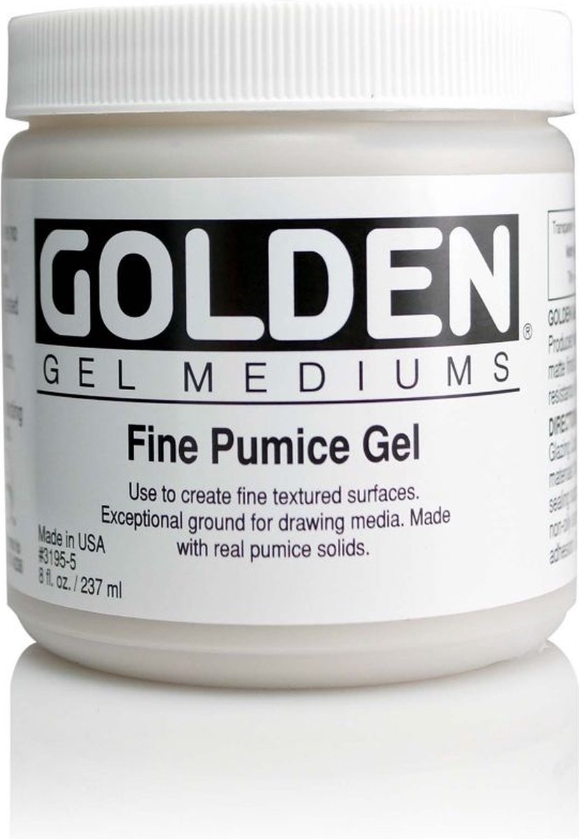   | Gel Mediums | Fine Pumice Gel | Pot á 237ml